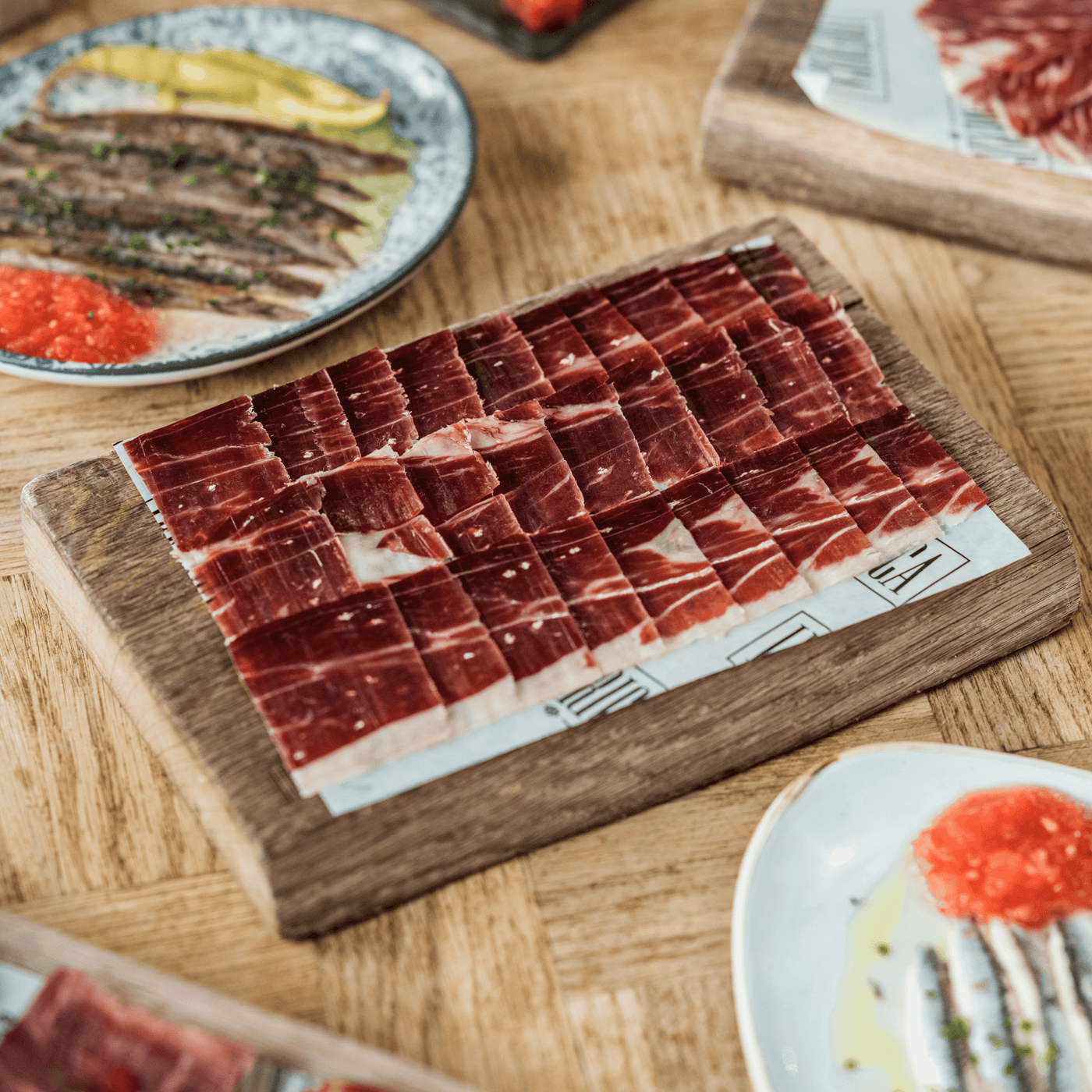 Ibérico Ham Black Label - Domeq - Freshly hand sliced from 100g