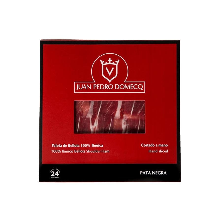 Shoulder Ham Domecq Acorn-Fed 100% Ibérico Pre-Packed  80g