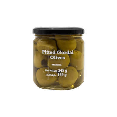 Pitted Gordal Green Olives 169g